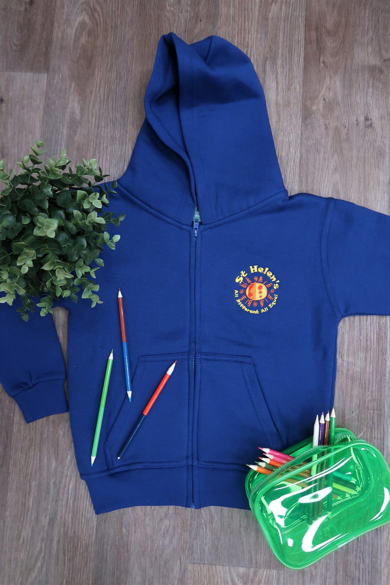 St Helens Primary Full Zip Unisex Hood Bergoni