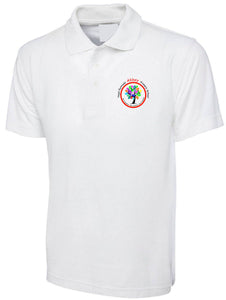 Abbey Primary Unisex (WHITE) Polo Shirt