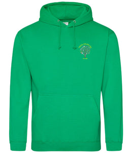 Ysgol Calon Lan Light Green Over the Head Hood