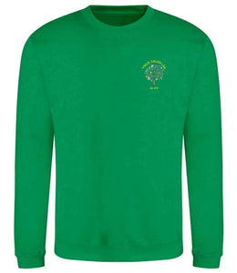 Ysgol Calon Lan Light Green Unisex Sweatshirt