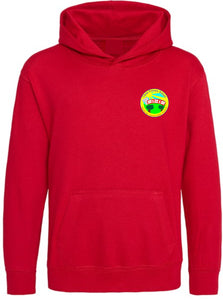 Clase Primary Unisex Leaver Hood 2024 (RED)  (NO EXCHANGES OR REFUNDS)