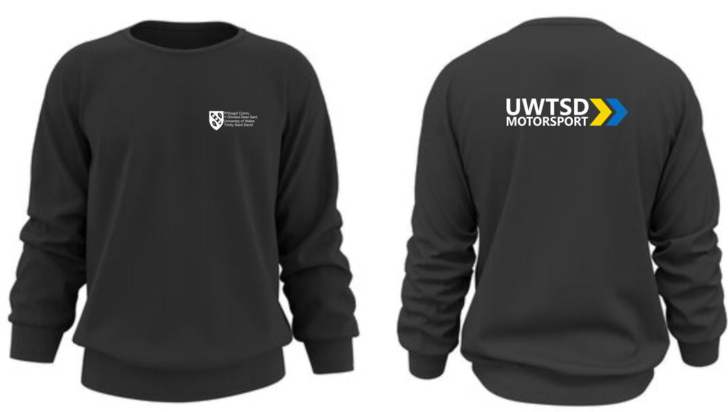 UWTSD Motorsport Unisex Round neck Sweatshirt (No Refunds or Returns)