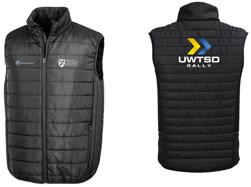 UWTSD Rally Unisex Bodywarmer (No Refunds or Returns)