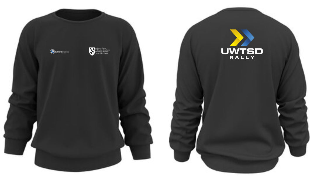 UWTSD Rally Unisex Round neck Sweatshirt (No Refunds or Returns)