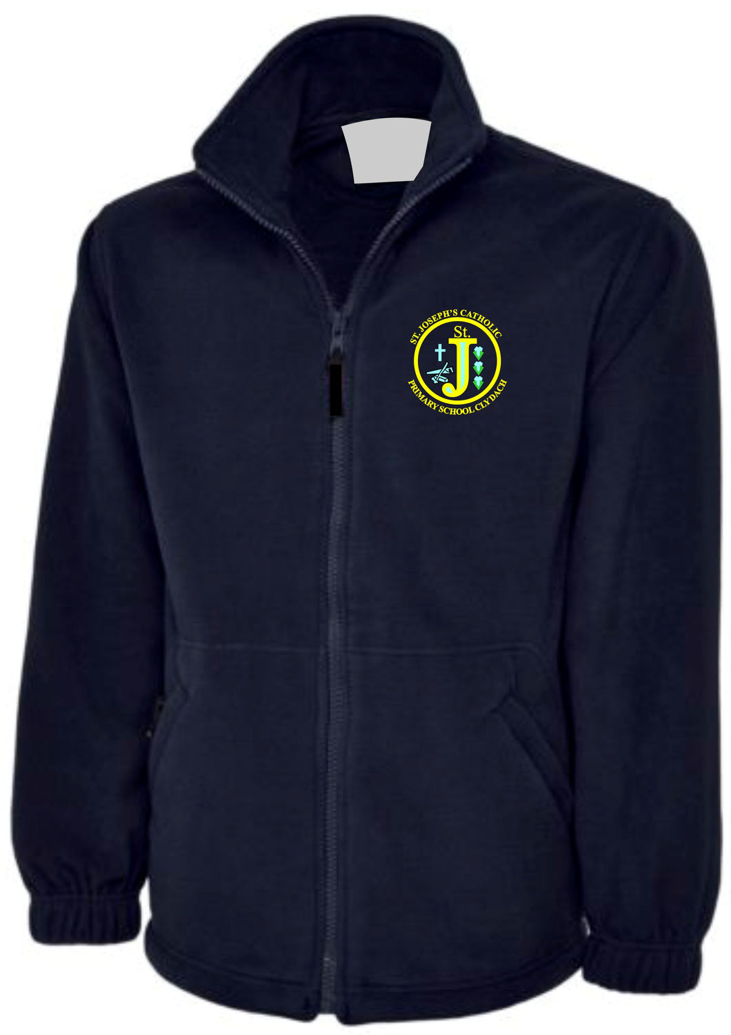 St Josephs Catholic Clydach Primary Full Zip Unisex Fleece (NO REFUNDS OR EXCHANGES)