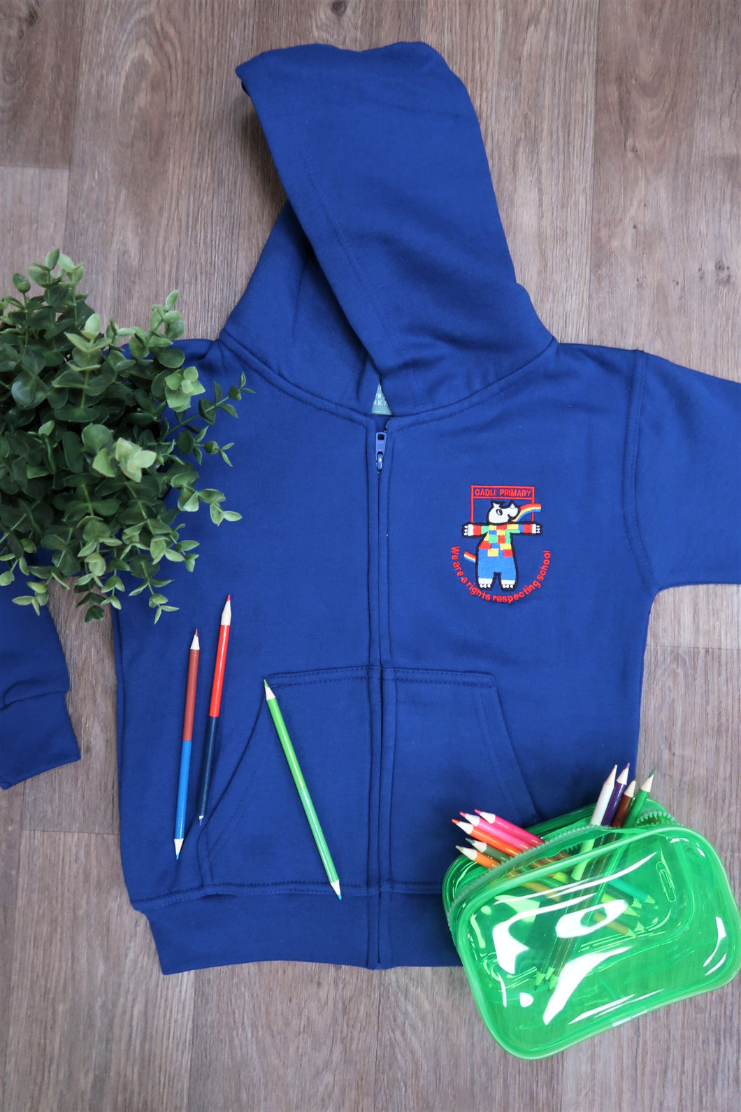 Cadle Primary Full Zip Unisex Hood