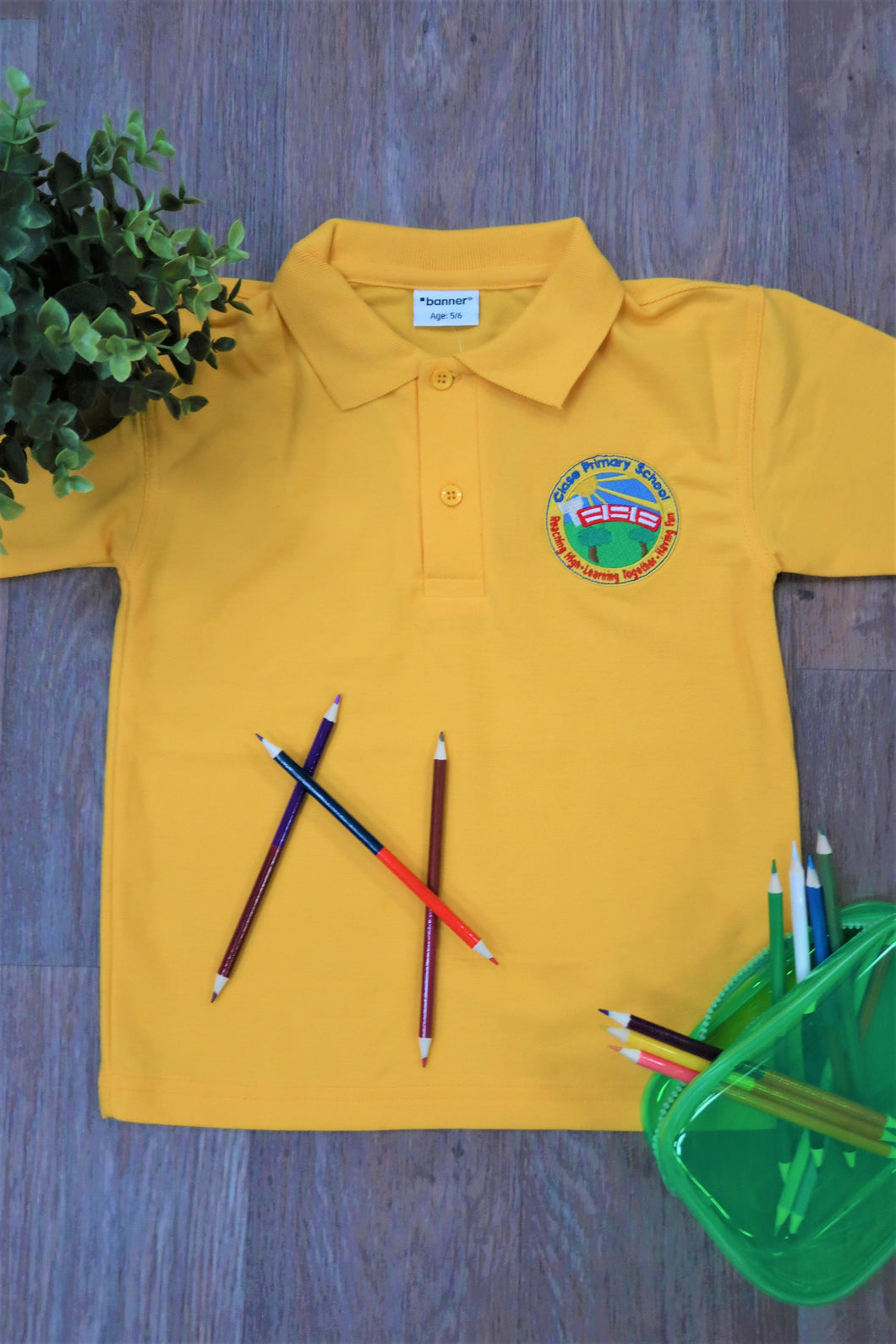 Clase Primary Unisex Polo Shirt