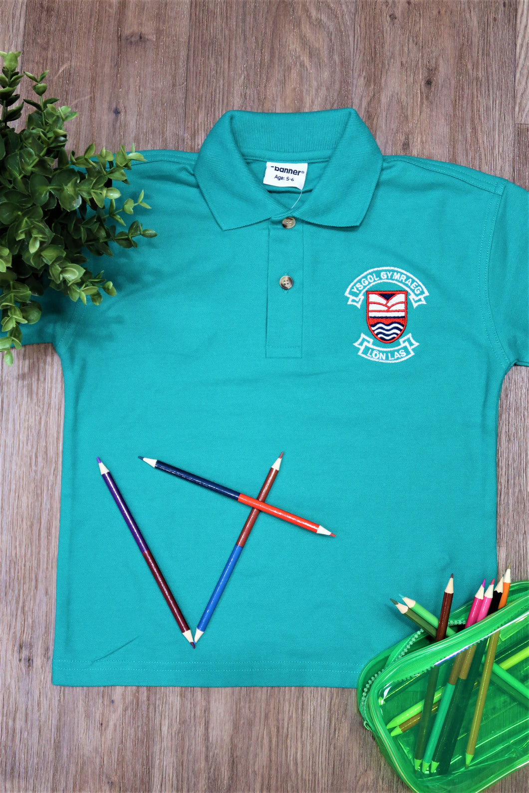 Ysgol Gymraeg Lonlas Primary Unisex Polo Shirt