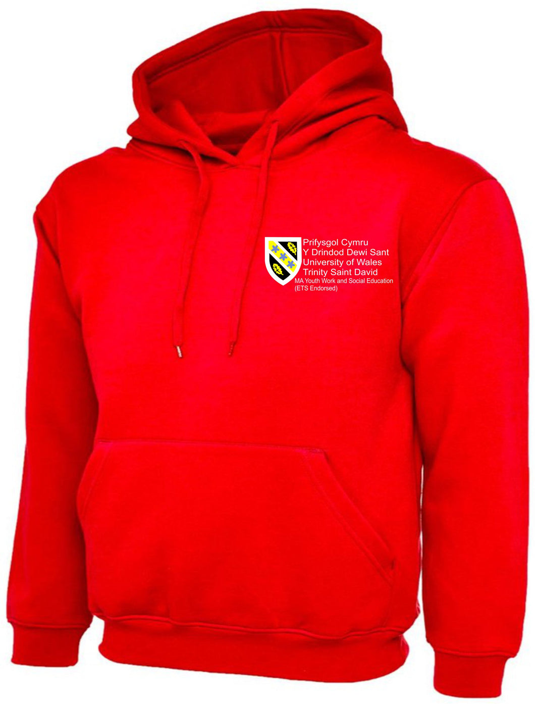 UWTSD MA Youth Work and Social Education Unisex Hood (No Refunds or Returns)