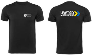 UWTSD Motorsport Unisex Round neck T-shirt (No Refunds or Returns)