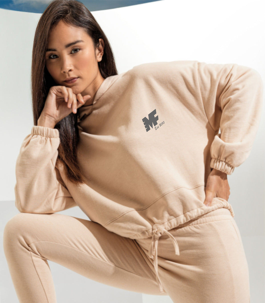 Mainway Ladies Cropped Oversized Hood