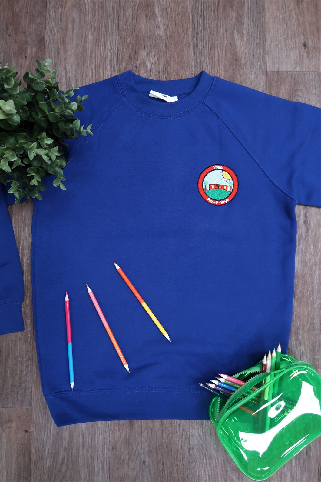 Ysgol Pen Y Bryn Unisex Sweatshirt (ROYAL BLUE) (YR7-YR11) (NO REFUNDS OR EXCHANGES)