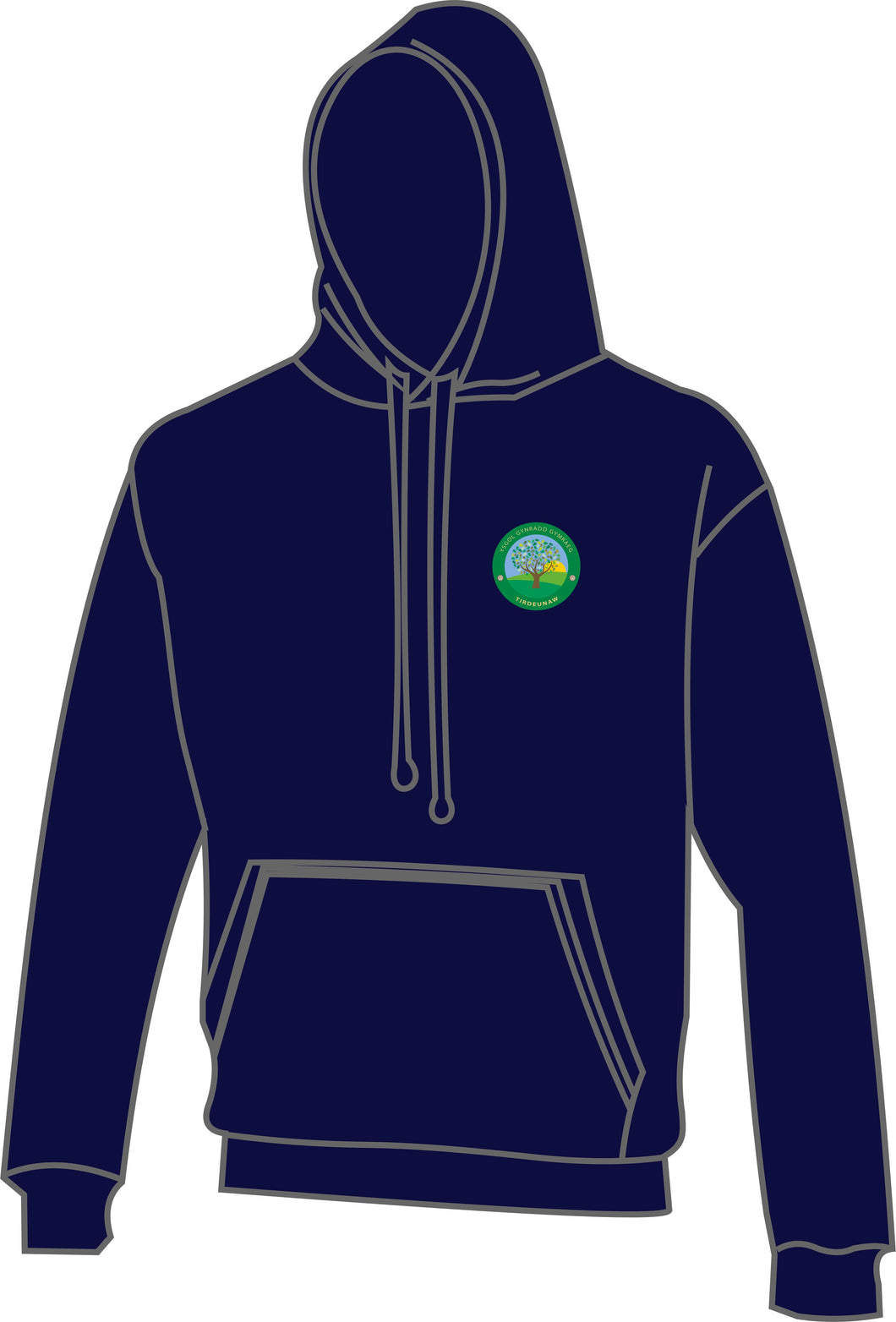 Tirdeunaw Primary Unisex Leaver Hood 2026 (NAVY) (NON REFUNDABLE ITEM NO EXCHANGES)