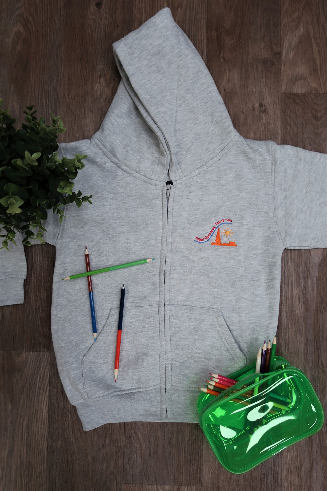 Tan Y Lan Primary Full Zip Unisex Hood