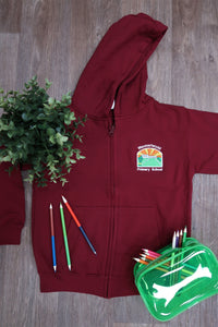 Waunarlwydd Primary Full Zip Unisex Hood