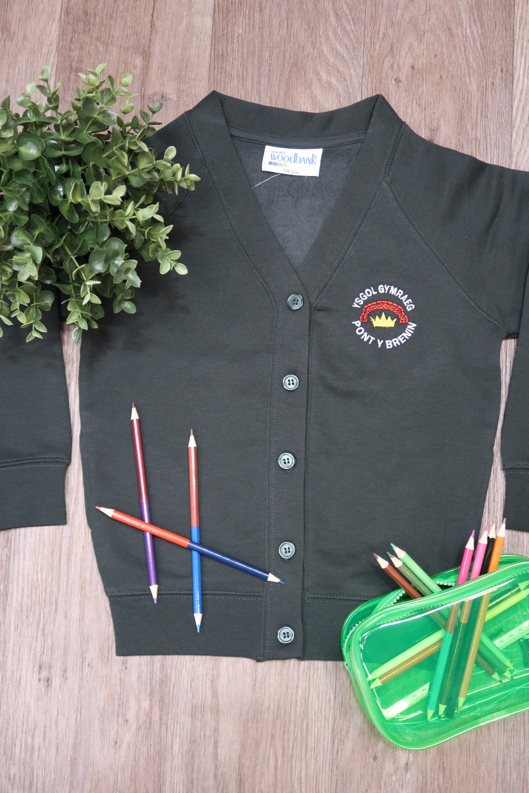 Ysgol Gymraeg Pontybrenin Primary Cardigan