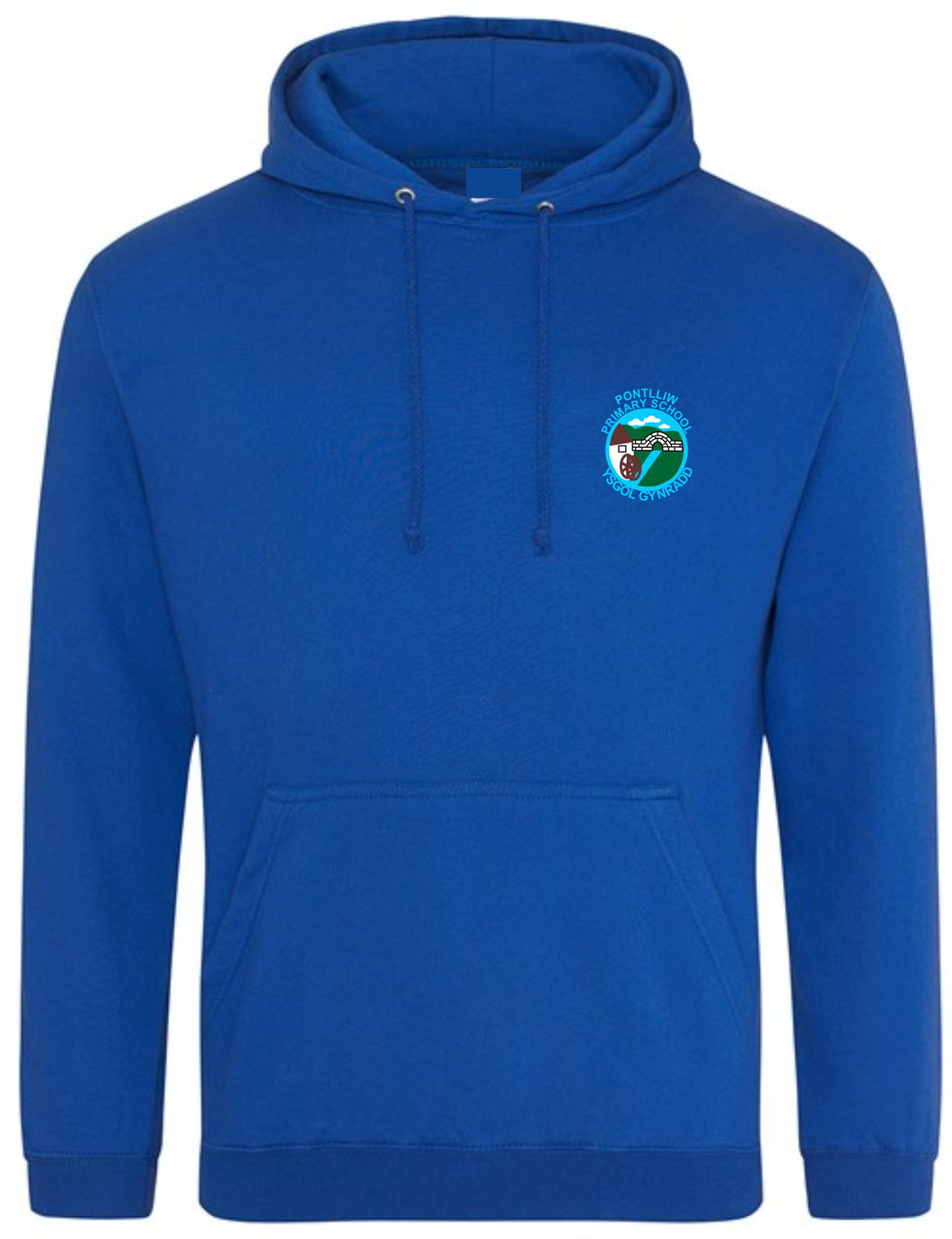 Pontlliw Primary Unisex (OVERHEAD) (ROYAL BLUE) Leaver Hood 2026 (NON REFUNDABLE ITEM NO EXCHANGES)